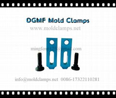 Stepped end mold clamps plain clamp for injection molding and milling