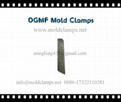 Stepped strap clamp step clamp