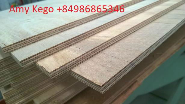 Flooring Plywood 7mm 5 Plies 100% Eucalyptus for Export