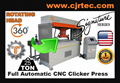 25 Ton Full Automatic CNC Clicker Press
