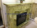 AFGHAN GREEN JADE ONYX FIREPLACES 1