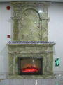 AFGHAN GREEN JADE ONYX FIREPLACES 5