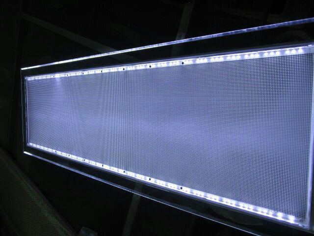 深圳LED雕刻激光打点发光导光板 2
