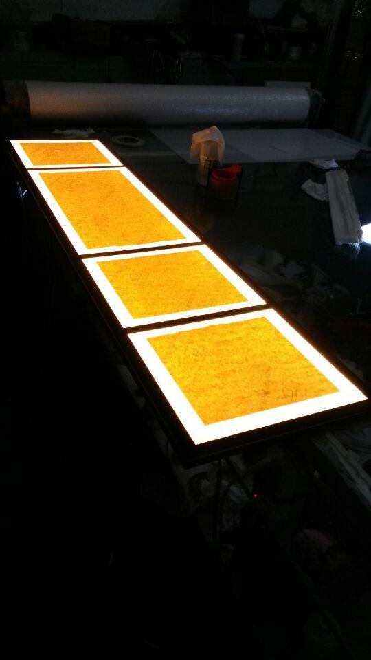深圳LED圆形异形灯箱广告招牌导光板 2