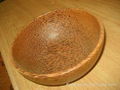 Coconut wood bowls