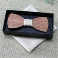 Custom Material wooden bow tie  2