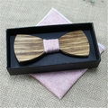 Custom Material wooden bow tie