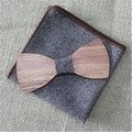 Custom Material wooden bow tie  3