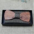 wholesale custom baby self wooden bow tie  4