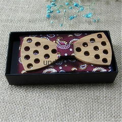 wholesale custom  self  wooden kids bow tie 