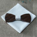 Alibaba com wooden silk dog  bowtie for men 