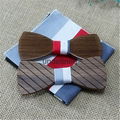 Wood craft wooden bow  ties for men 