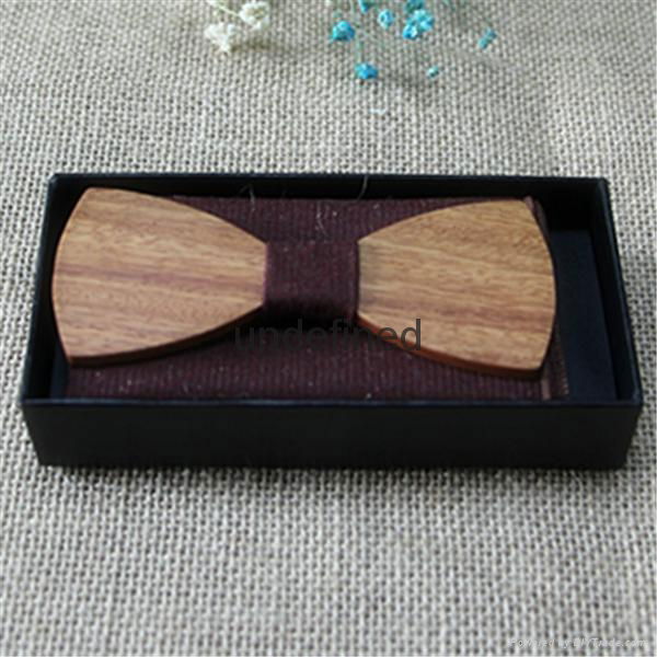Custom wooden bow tie for men  4