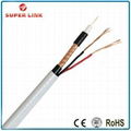 superlink in linan high quality siamese cable RG59 CCA Coaxial Cable 2