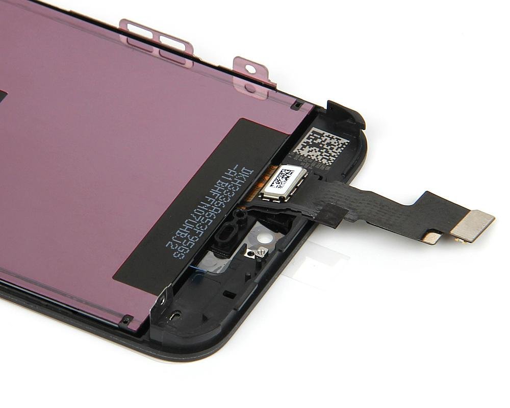 For iPhone 5 LCD Screen and Digitizer Assembly with Frame and small parts.  4