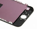 For iPhone 5c LCD Screen and Digitizer Assembly with Frame and small parts.  3