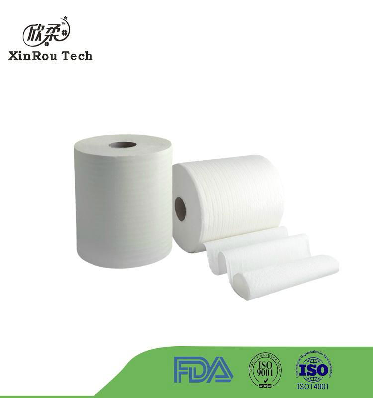 100% Cotton Non Woven Parent Jumbo Roll Raw Material of Toilet Paper Tissue