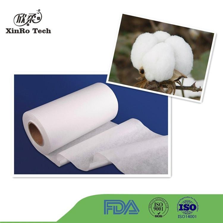 OEM Customized Jumbo Rolls 100% Cotton Nonwoven Jumbo Roll Tissue Paper 3