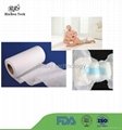 Diapers Raw Materials Hydrophilic Spunlace Nonwoven Fabric 100% Cotton 4