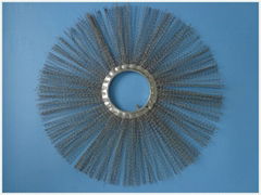 Galvanized Wire Snow wafer brush Bobcat