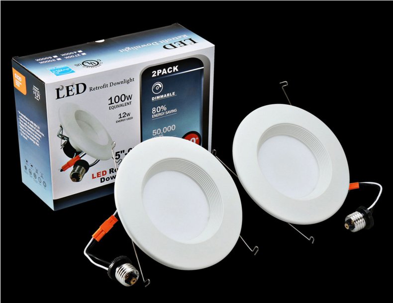 LED Downlight E26 6inch12W ul approved