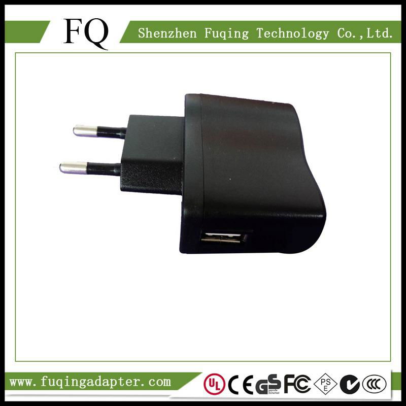 USA EURO AUS JP CN UK 5 Volt 1Amp USB Power Adapter