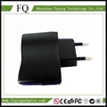 USA EURO AUS JP CN UK 5 Volt 1Amp USB Power Adapter 3