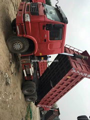 6x4 used howo sinotruk dump truck