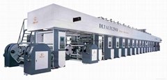 High Speed Electrical Shaft Rotogravure Printing Machine
