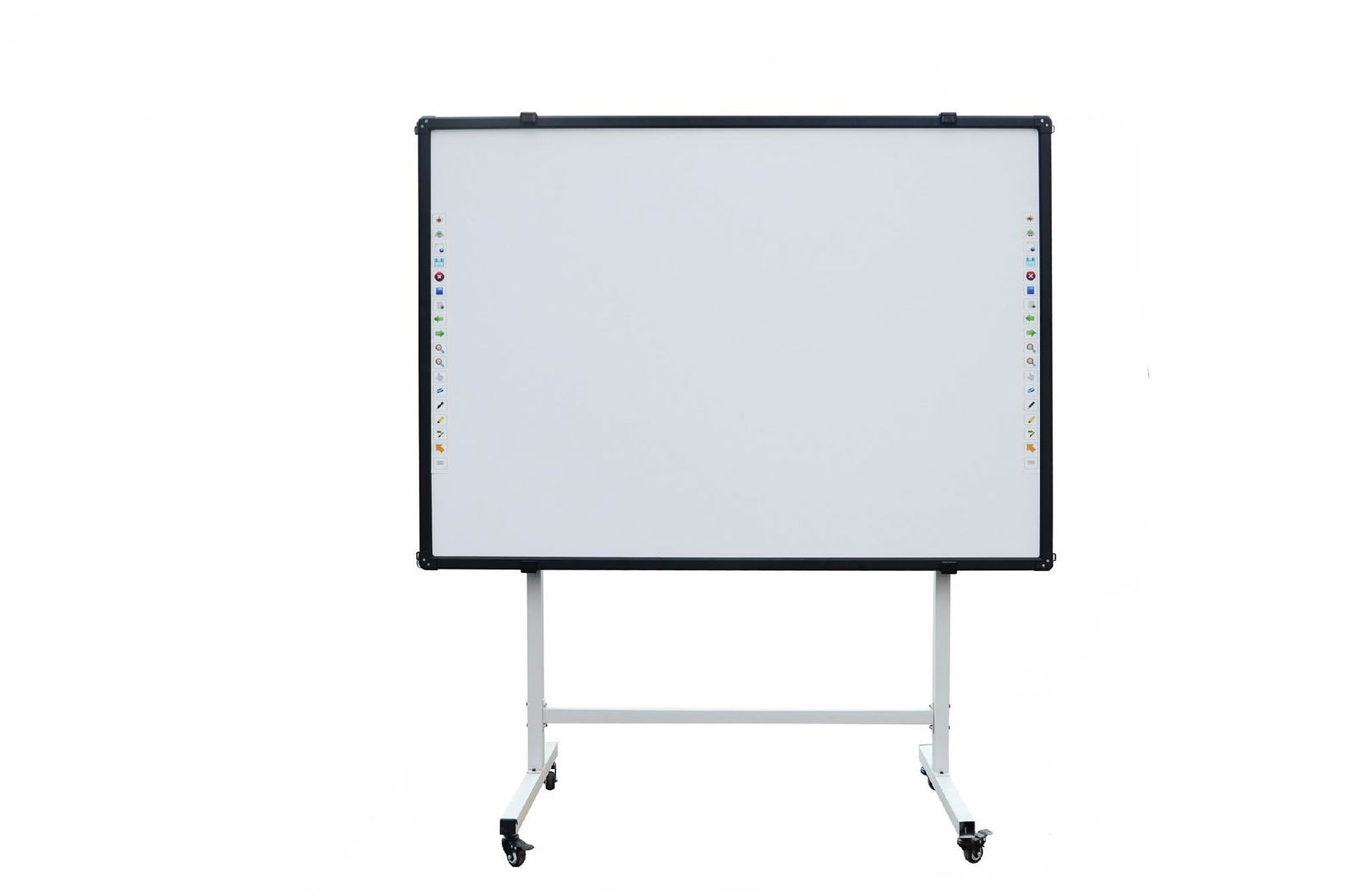 no fold dual  touch interactive whiteboard for smart class