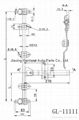 Trailer Spare Parts Rear Sliding Door Lock 3