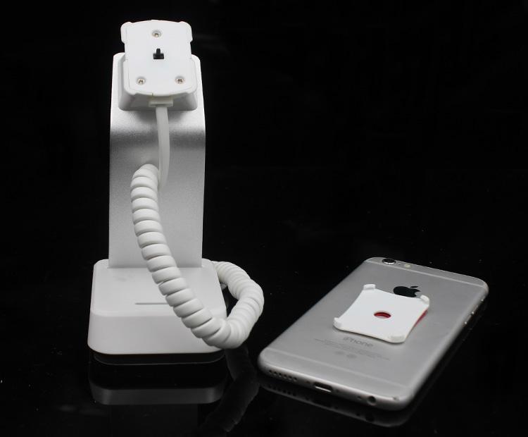 Hot sale mobile phone security display stand with alarm and charger 5