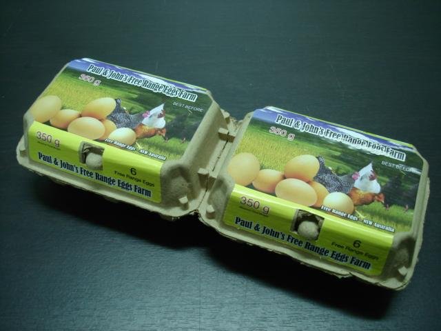 paper pulp egg cartons