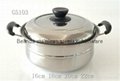 Chaoan Caitang Hot Sell Stainless Steel Pot Set with Stainless Steel Lids 3