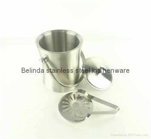 Chaoan Caitang High Quality Stainless Steel Ice Bucket 5