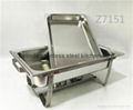 9liter Economic Stainless Steel Chafing Dish with Double Food Pans 1