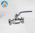 Sanitary stainless steel ball valve 1