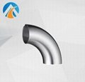 Sanitary stainless steel elbow