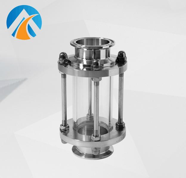 Sanitary stainless steel sight glass