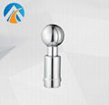 Sanitary stainless steel rotary cleaning ball 1