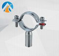 Sanitary stainless steel pipe hanger 1