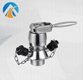 Sanitary stainless steel aseptic sampling valve 1