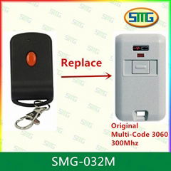 wireless Multi code 3060 300mhz remote control for garage gate