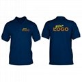 custom made polo shirts with customized logo 1