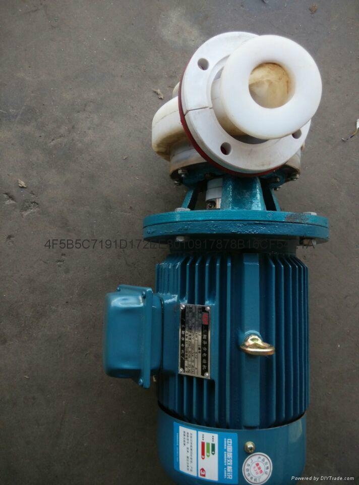 65FSB-32D直連式氟塑料合金離心泵 2