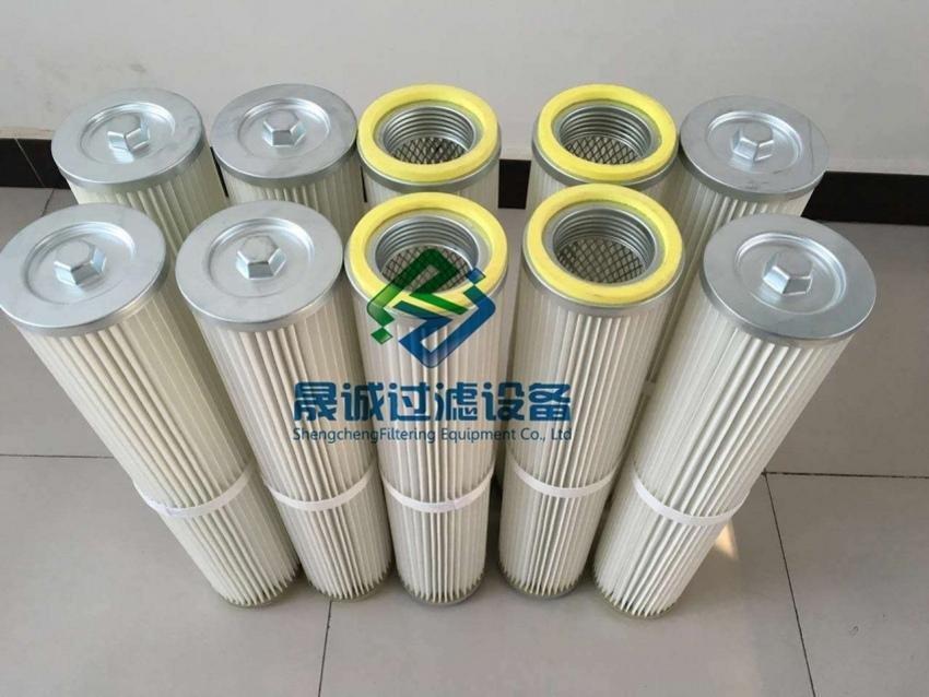 Downhole drilling machine dust collector filter cartridge dust filter element 2