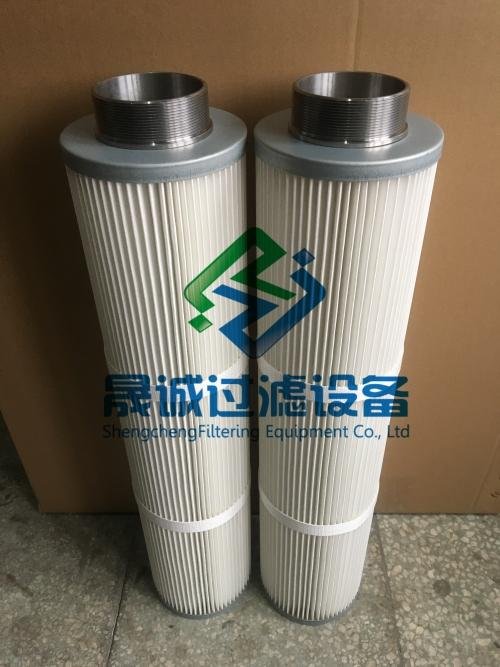 Downhole drilling machine dust collector filter cartridge dust filter element 4