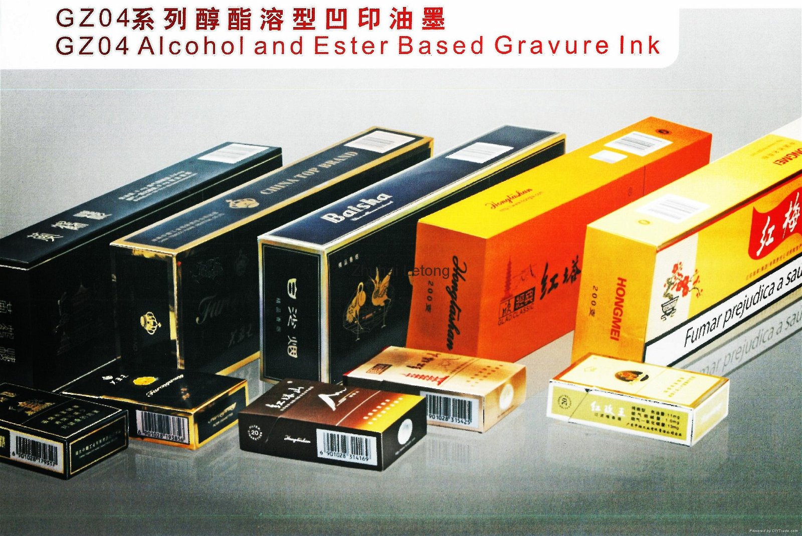 Alcohol and Ester Based Gravure Ink