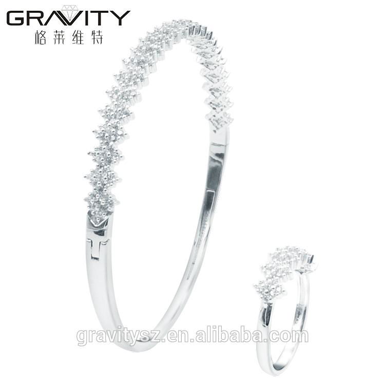 Stylish jewelry latest bangle designs in silver