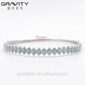 Stylish jewelry latest bangle designs in silver 3